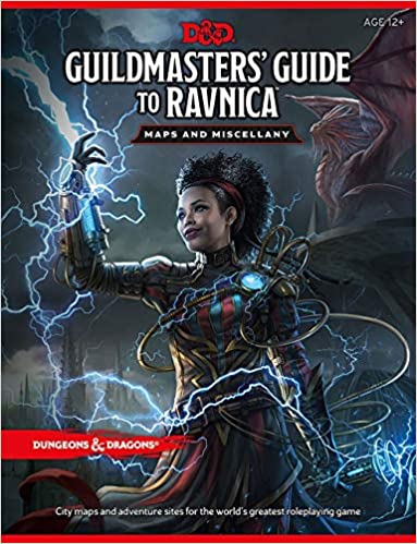 Dungeons and Dragons Guildmaster's Guide to Ravnica Maps and Miscellany | Dragon's Lair Comics and Fantasy Houston TX