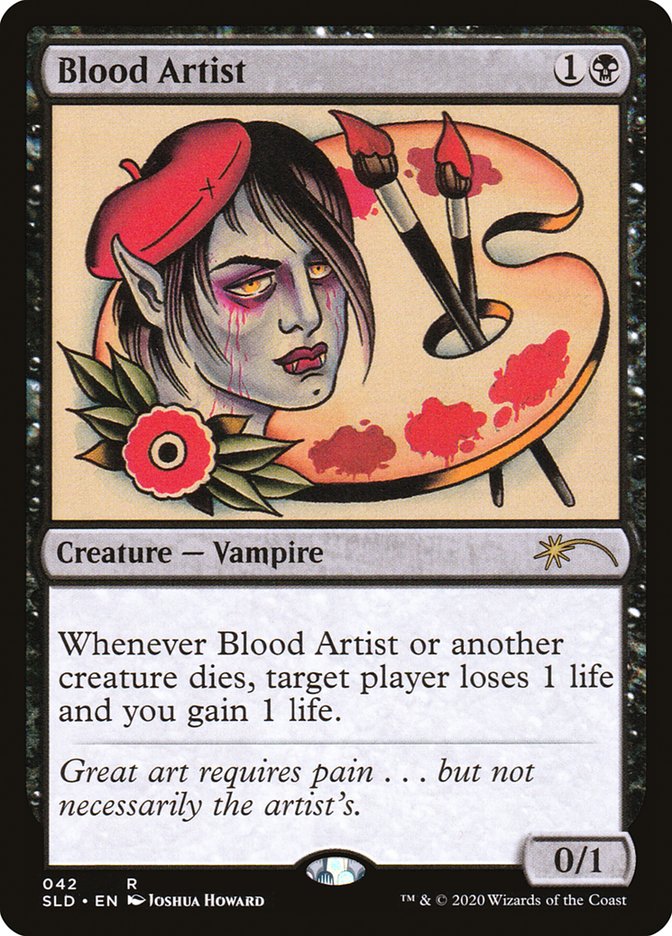 Blood Artist [Secret Lair Drop Series] | Dragon's Lair Comics and Fantasy Houston TX
