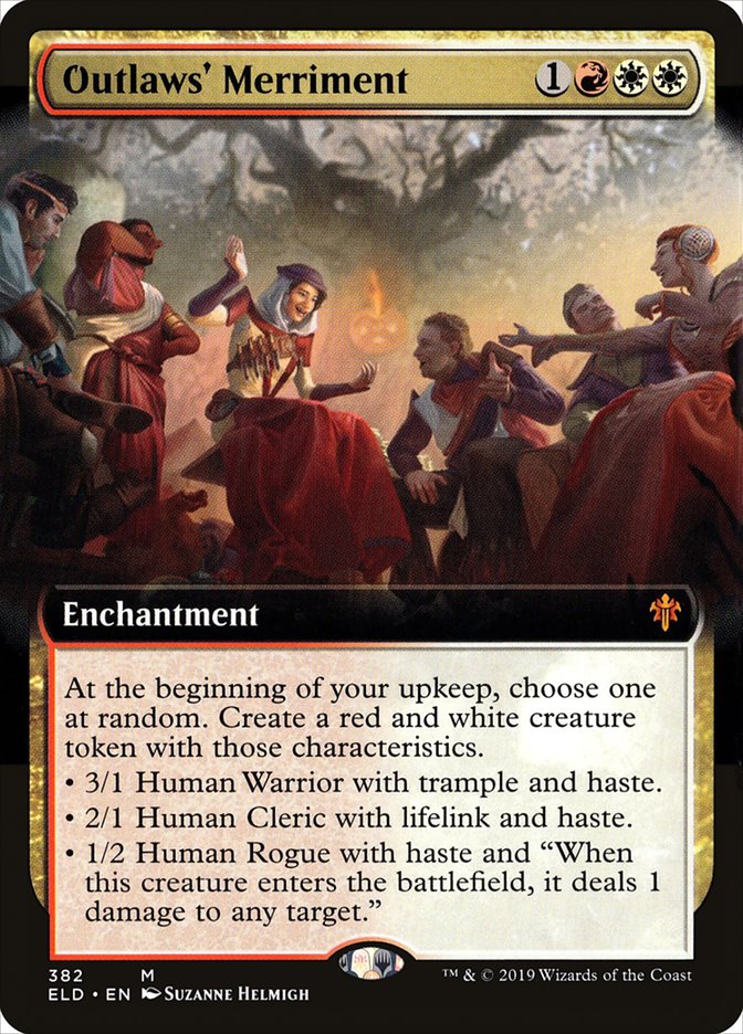 Outlaws' Merriment (Extended Art) [Throne of Eldraine] | Dragon's Lair Comics and Fantasy Houston TX