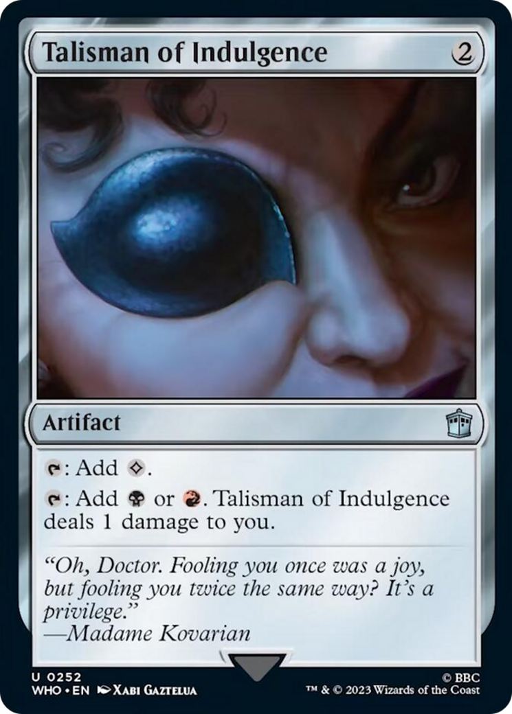 Talisman of Indulgence [Doctor Who] | Dragon's Lair Comics and Fantasy Houston TX