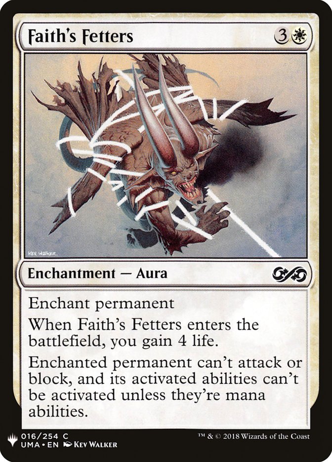 Faith's Fetters [Mystery Booster] | Dragon's Lair Comics and Fantasy Houston TX