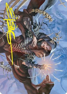 Valentin, Dean of the Vein Art Card (Gold-Stamped Signature) [Strixhaven: School of Mages Art Series] | Dragon's Lair Comics and Fantasy Houston TX