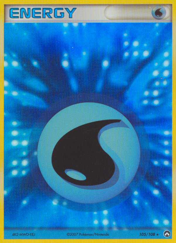 Water Energy (105/108) [EX: Power Keepers] | Dragon's Lair Comics and Fantasy Houston TX