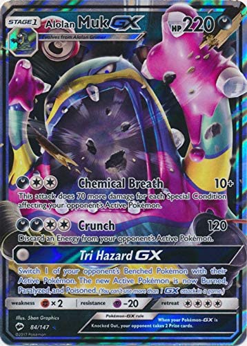 Alolan Muk GX (084/147) | Dragon's Lair Comics and Fantasy Houston TX