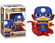 Funko Pop! Marvel: Infinity Warps -Soldier Supreme | Dragon's Lair Comics and Fantasy Houston TX
