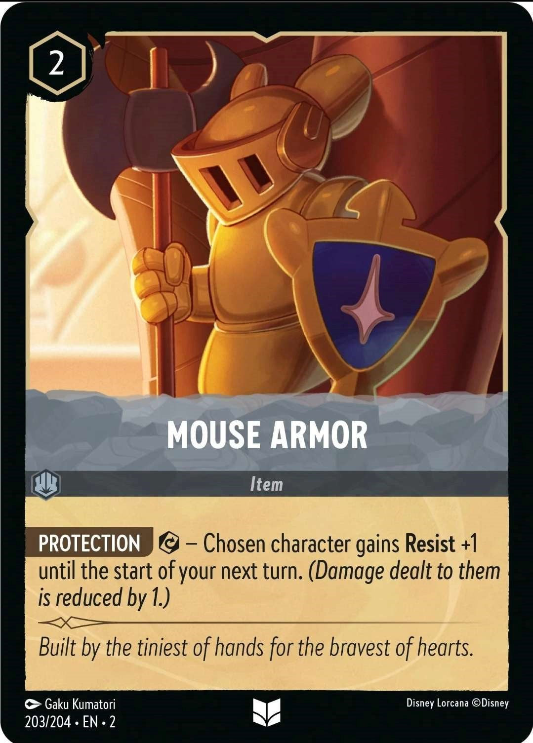 Mouse Armor (203/204) [Rise of the Floodborn] | Odin's Place