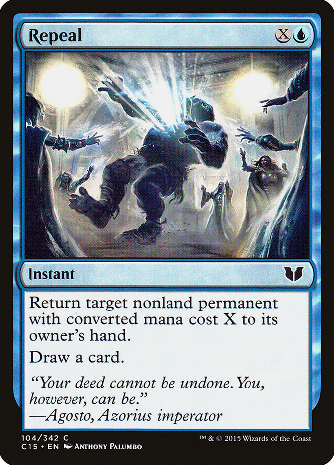 Repeal [Commander 2015] | Dragon's Lair Comics and Fantasy Houston TX