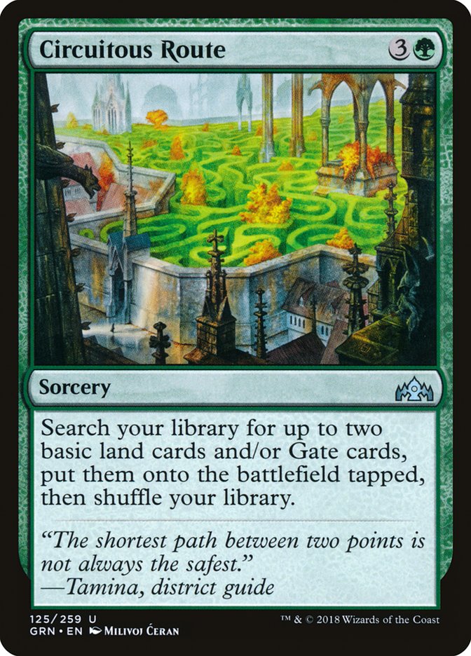 Circuitous Route [Guilds of Ravnica] | Dragon's Lair Comics and Fantasy Houston TX