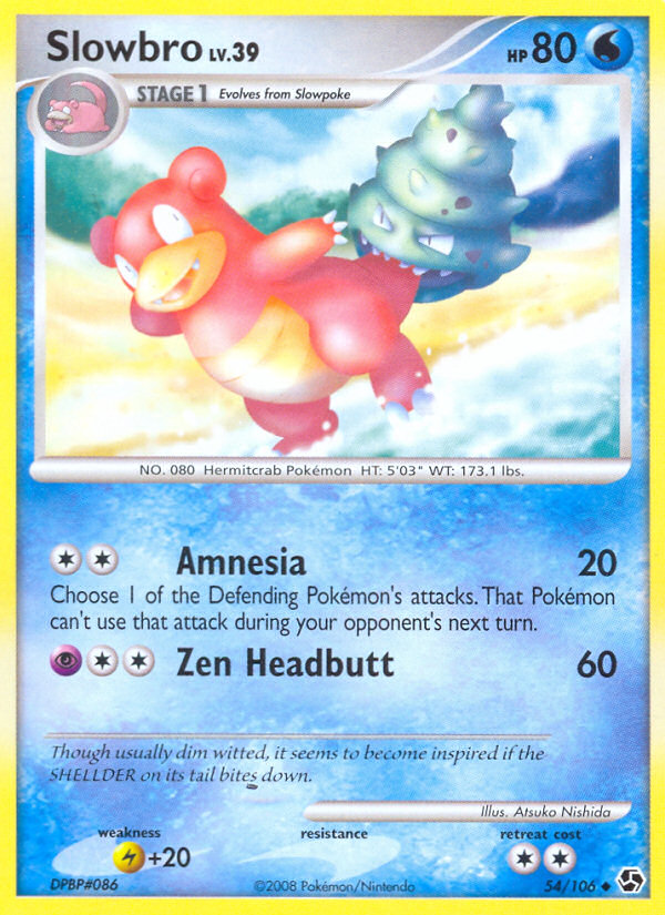 Slowbro (54/106) [Diamond & Pearl: Great Encounters] | Dragon's Lair Comics and Fantasy Houston TX