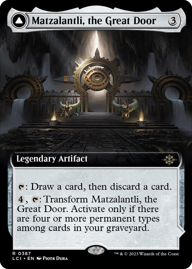 Matzalantli, the Great Door // The Core (Extended Art) [The Lost Caverns of Ixalan] | Dragon's Lair Comics and Fantasy Houston TX