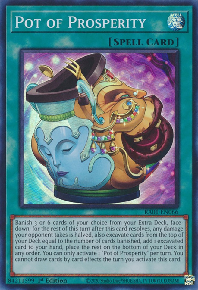 Pot of Prosperity [RA01-EN066] Super Rare | Dragon's Lair Comics and Fantasy Houston TX