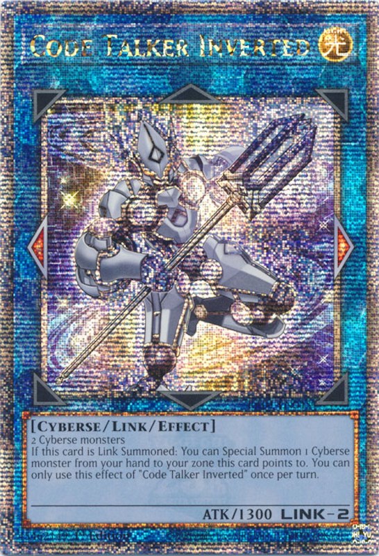 Code Talker Inverted [RA01-EN045] Quarter Century Secret Rare | Dragon's Lair Comics and Fantasy Houston TX