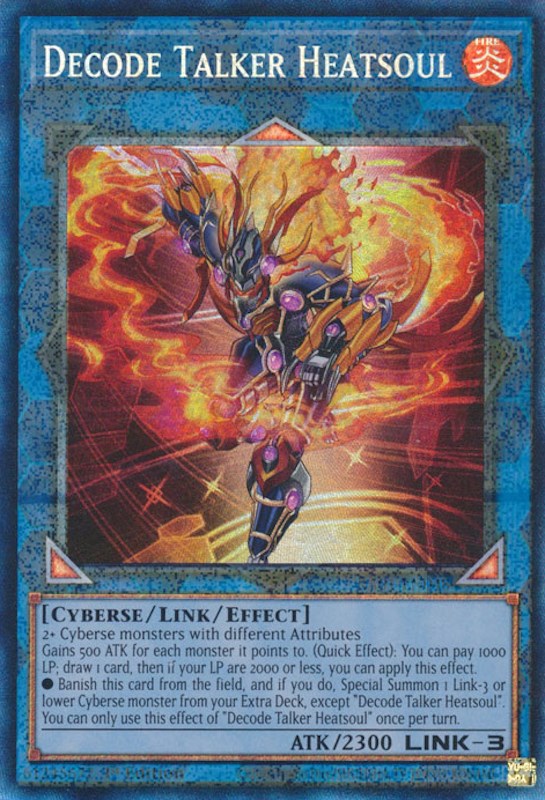Decode Talker Heatsoul [RA01-EN048] Prismatic Collector's Rare | Dragon's Lair Comics and Fantasy Houston TX