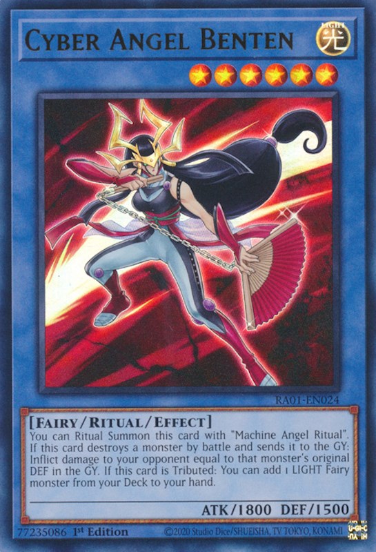 Cyber Angel Benten [RA01-EN024] Ultra Rare | Dragon's Lair Comics and Fantasy Houston TX