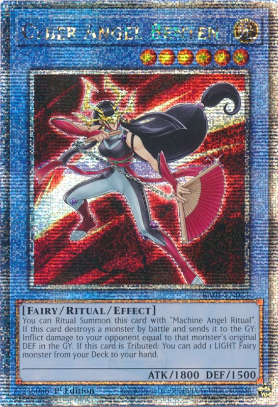 Cyber Angel Benten [RA01-EN024] Quarter Century Secret Rare | Dragon's Lair Comics and Fantasy Houston TX