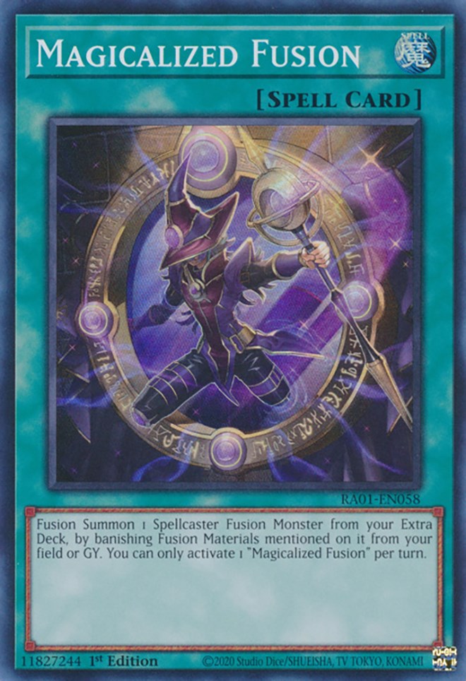 Magicalized Fusion [RA01-EN058] Super Rare | Dragon's Lair Comics and Fantasy Houston TX