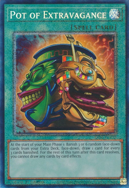 Pot of Extravagance [RA01-EN059] Prismatic Collector's Rare | Dragon's Lair Comics and Fantasy Houston TX