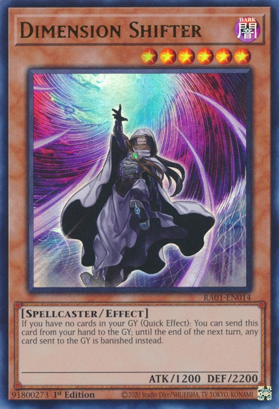 Dimension Shifter [RA01-EN014] Ultra Rare | Dragon's Lair Comics and Fantasy Houston TX