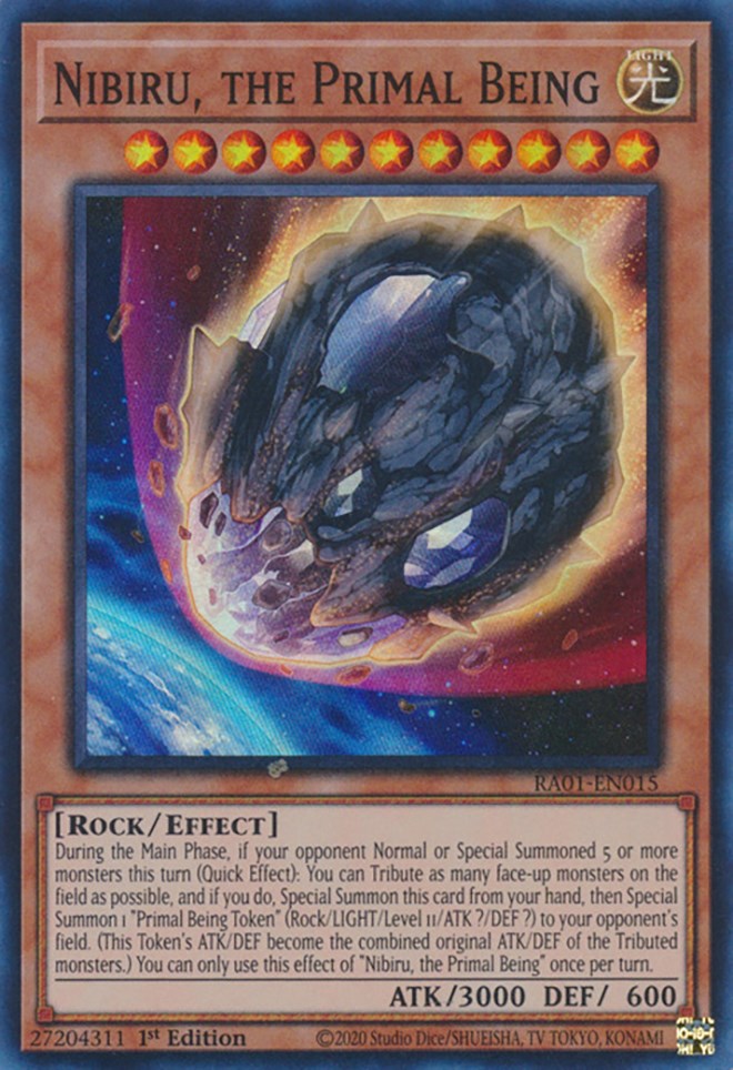 Nibiru, the Primal Being [RA01-EN015] Super Rare | Dragon's Lair Comics and Fantasy Houston TX