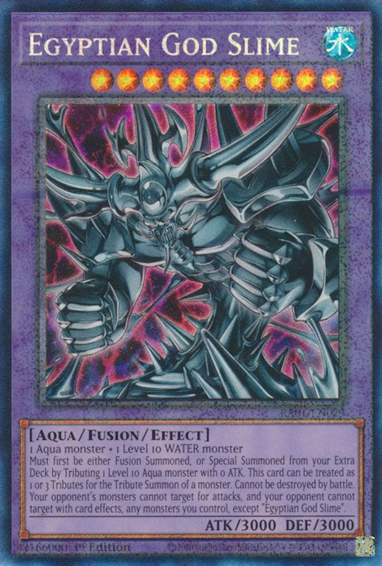 Egyptian God Slime [RA01-EN029] Prismatic Collector's Rare | Dragon's Lair Comics and Fantasy Houston TX