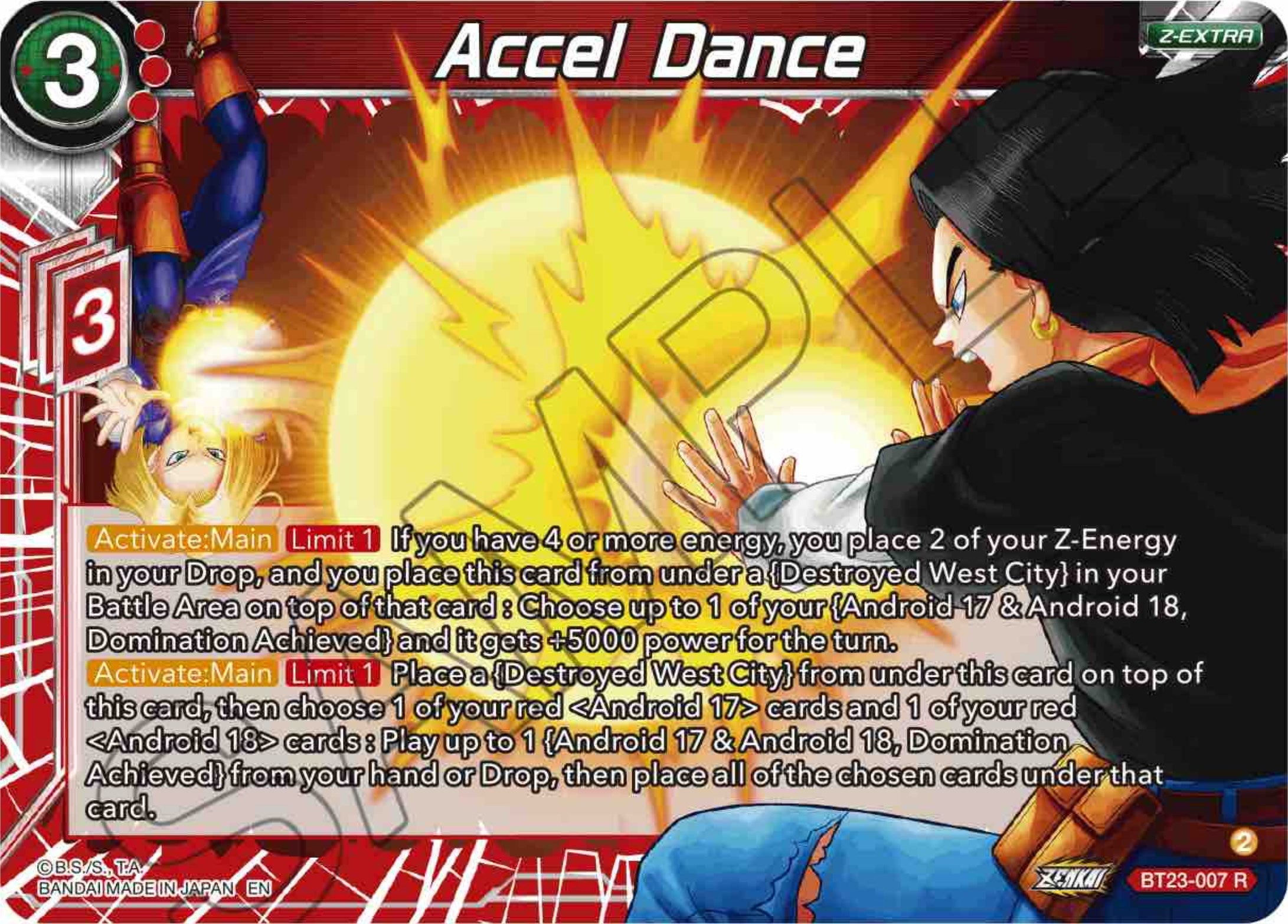 Accel Dance (BT23-007) [Perfect Combination] | Dragon's Lair Comics and Fantasy Houston TX