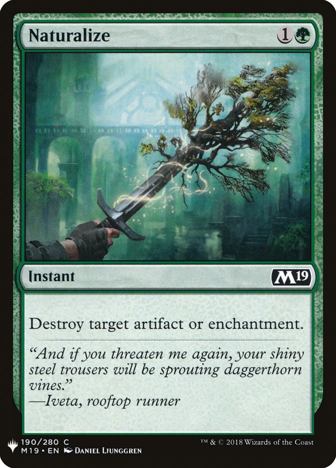 Naturalize [Mystery Booster] | Dragon's Lair Comics and Fantasy Houston TX