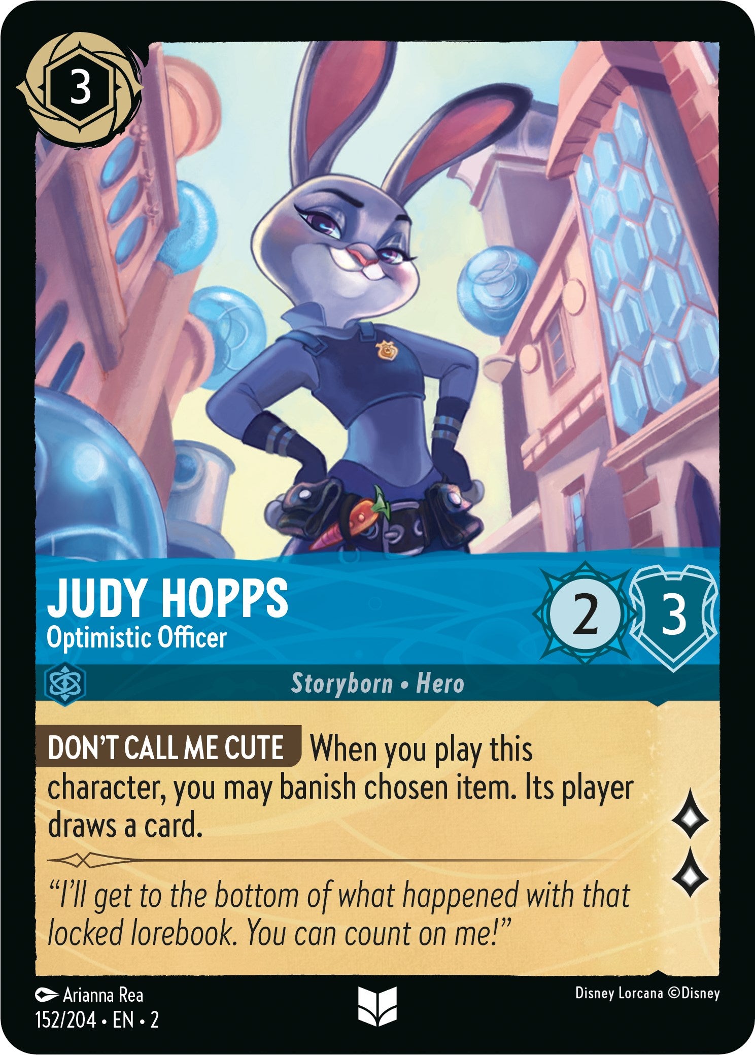 Judy Hopps - Optimistic Officer (152/204) [Rise of the Floodborn] | Odin's Place