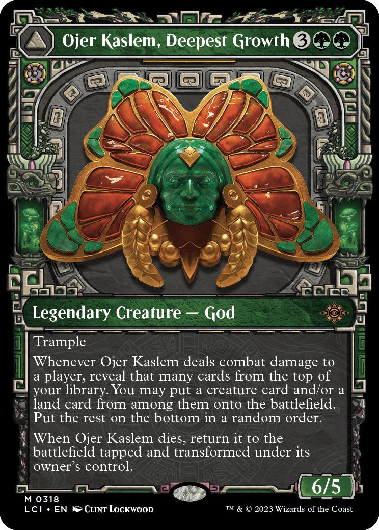 Ojer Kaslem, Deepest Growth (Showcase) [The Lost Caverns of Ixalan] | Dragon's Lair Comics and Fantasy Houston TX