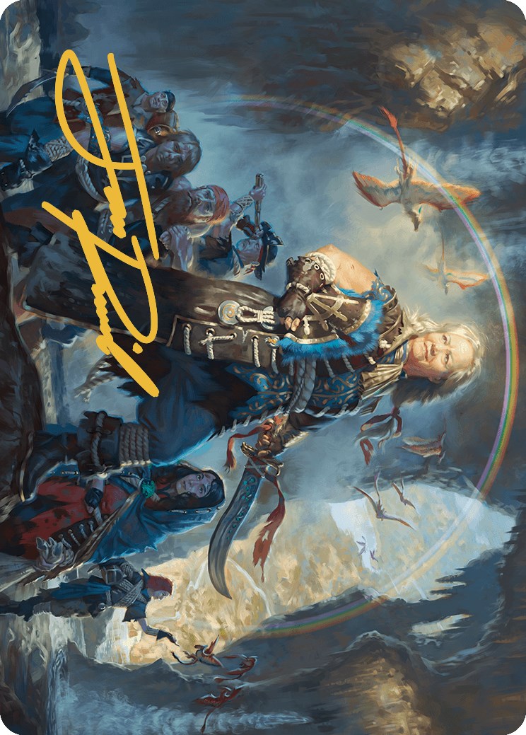Admiral Brass, Unsinkable Art Card (Gold-Stamped Signature) [The Lost Caverns of Ixalan Art Series] | Dragon's Lair Comics and Fantasy Houston TX