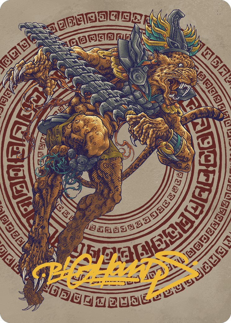 Sovereign Okinec Ahau Art Card (Gold-Stamped Signature) [The Lost Caverns of Ixalan Art Series] | Dragon's Lair Comics and Fantasy Houston TX