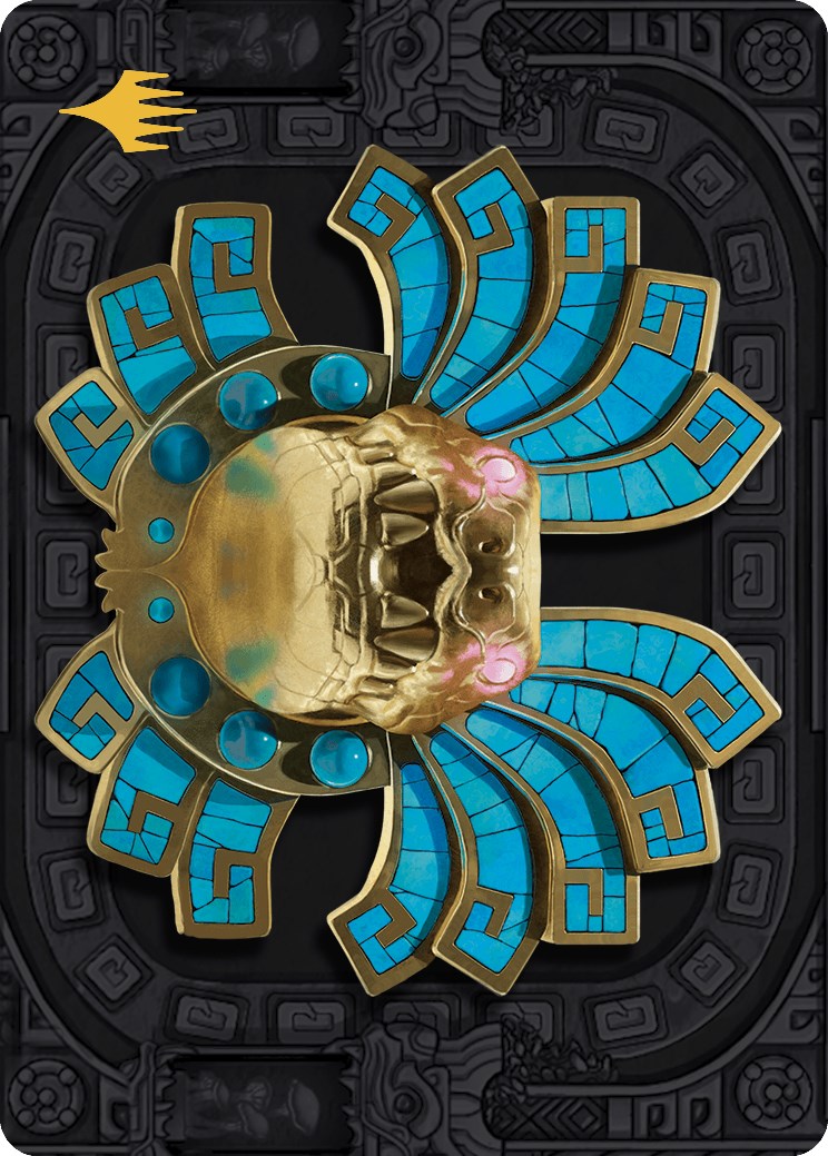 Ojer Pakpatiq, Deepest Epoch Art Card (57/81) (Gold-Stamped Planeswalker Symbol) [The Lost Caverns of Ixalan Art Series] | Dragon's Lair Comics and Fantasy Houston TX