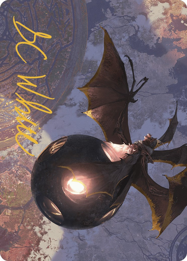 Malicious Eclipse Art Card (Gold-Stamped Signature) [The Lost Caverns of Ixalan Art Series] | Dragon's Lair Comics and Fantasy Houston TX
