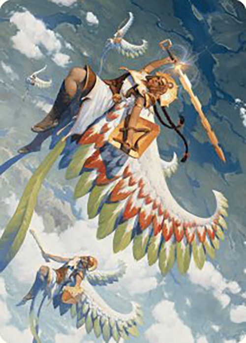 Resplendent Angel Art Card (5/81) [The Lost Caverns of Ixalan Art Series] | Dragon's Lair Comics and Fantasy Houston TX