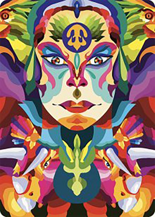 Roar of the Fifth People Art Card [The Lost Caverns of Ixalan Art Series] | Dragon's Lair Comics and Fantasy Houston TX