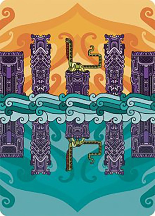 Echoing Deeps Art Card [The Lost Caverns of Ixalan Art Series] | Dragon's Lair Comics and Fantasy Houston TX