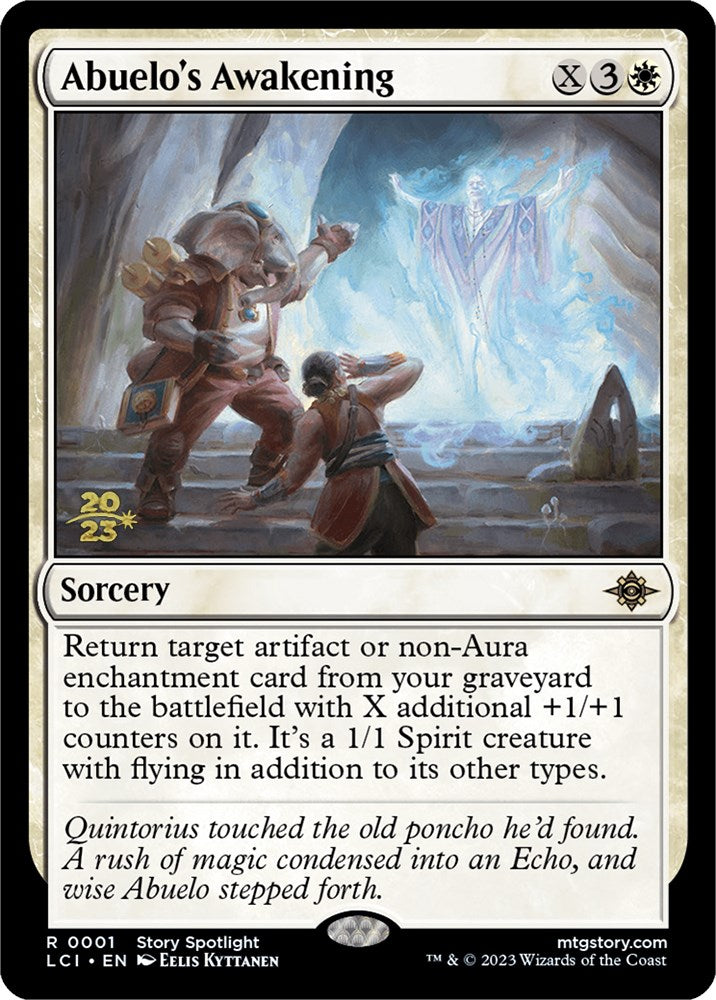Abuelo's Awakening [The Lost Caverns of Ixalan Prerelease Cards] | Dragon's Lair Comics and Fantasy Houston TX