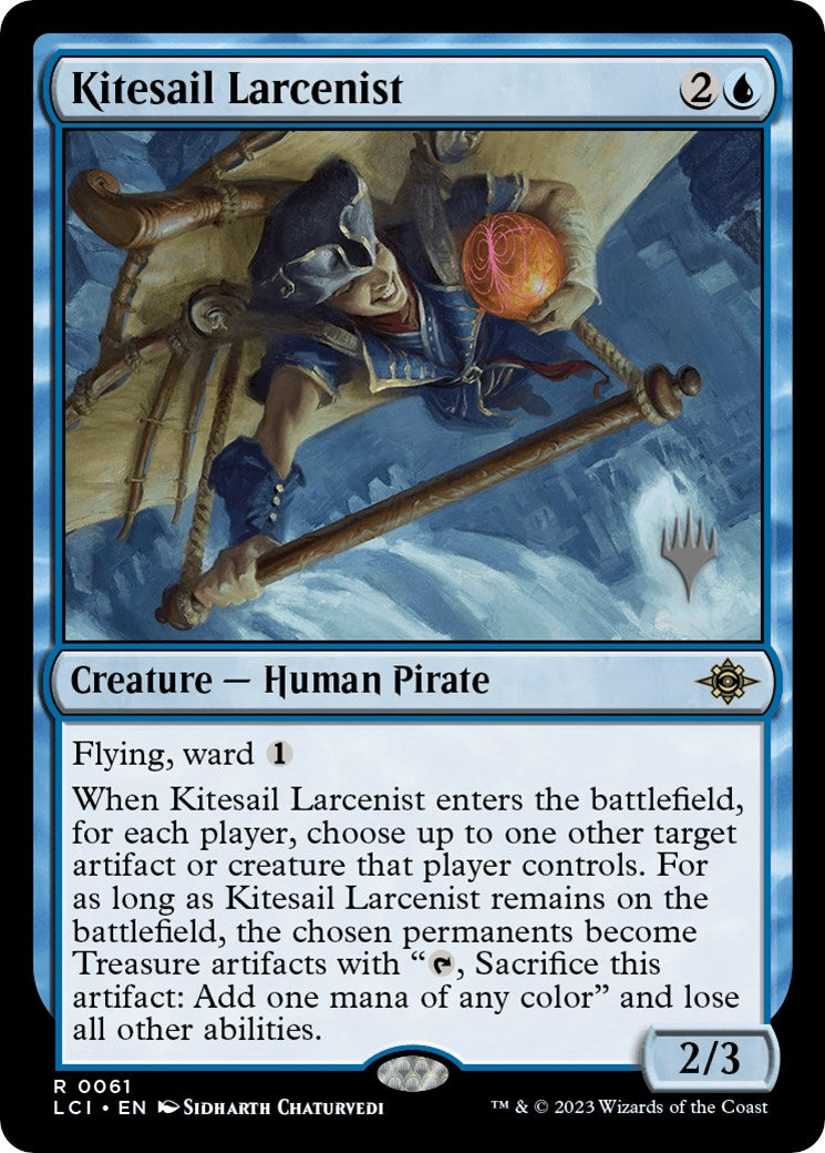 Kitesail Larcenist (Promo Pack) [The Lost Caverns of Ixalan Promos] | Dragon's Lair Comics and Fantasy Houston TX