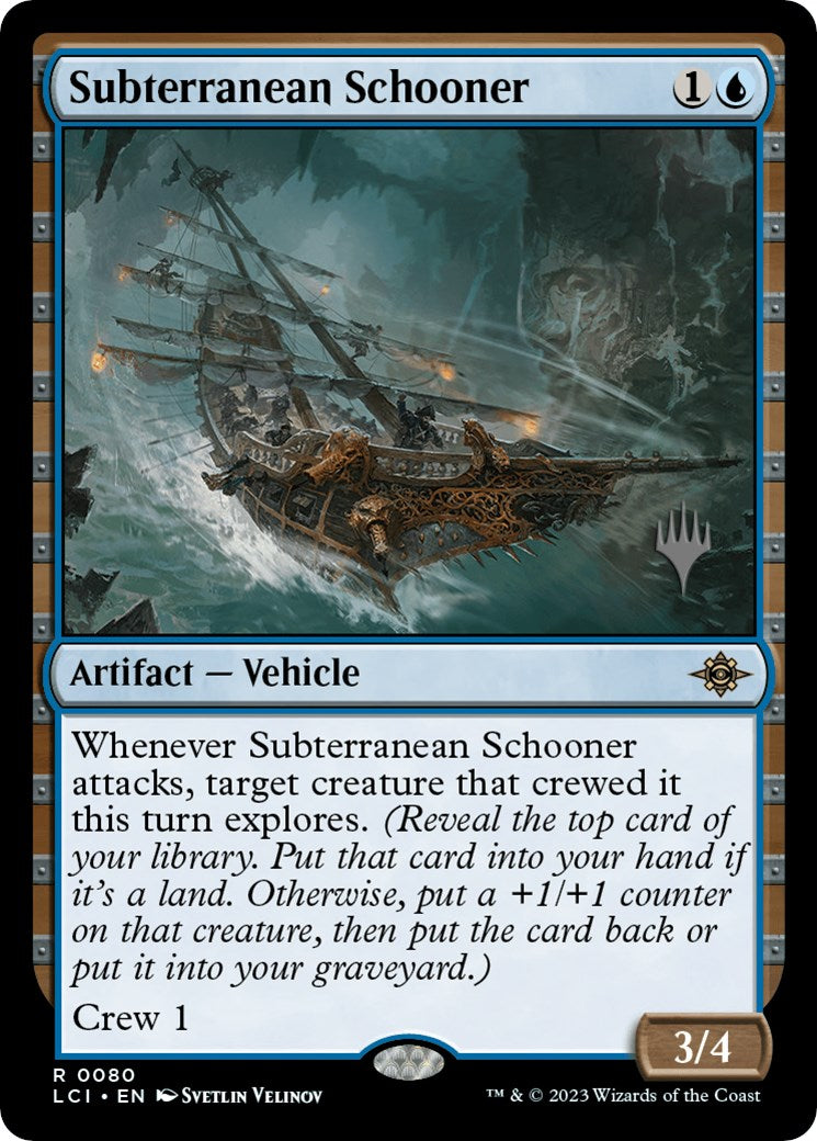 Subterranean Schooner (Promo Pack) [The Lost Caverns of Ixalan Promos] | Dragon's Lair Comics and Fantasy Houston TX