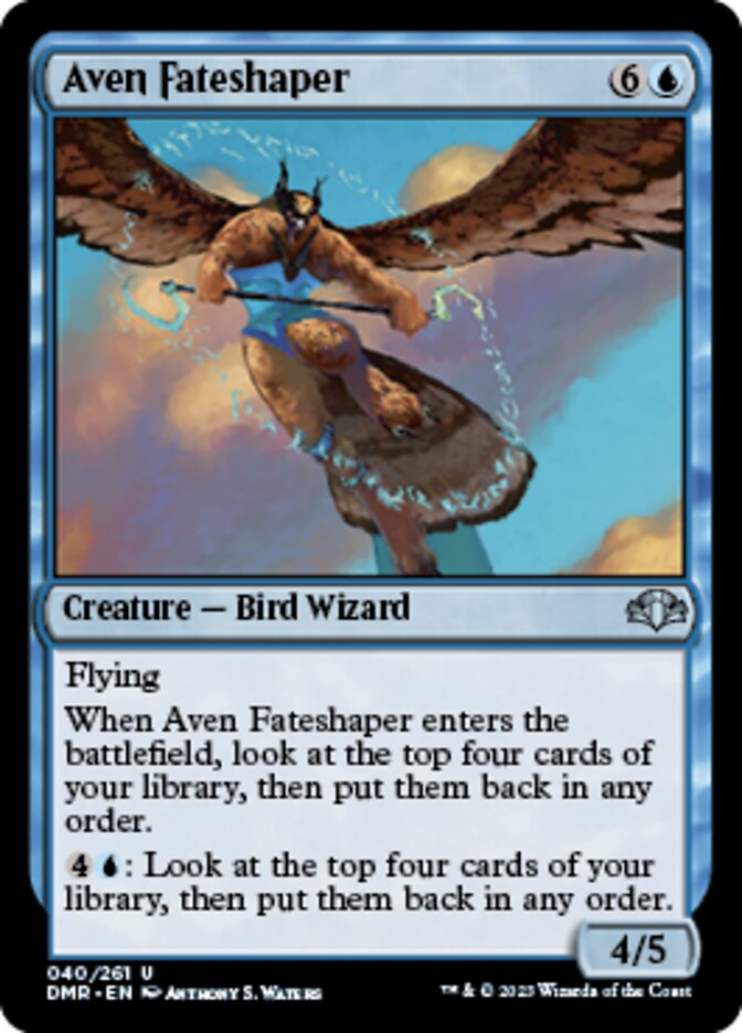 Aven Fateshaper [Dominaria Remastered] | Dragon's Lair Comics and Fantasy Houston TX