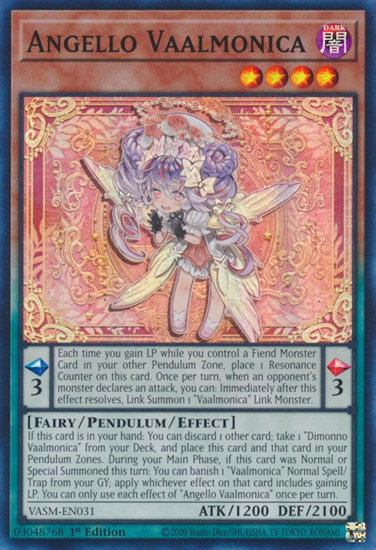 Angello Vaalmonica [VASM-EN031] Super Rare | Dragon's Lair Comics and Fantasy Houston TX