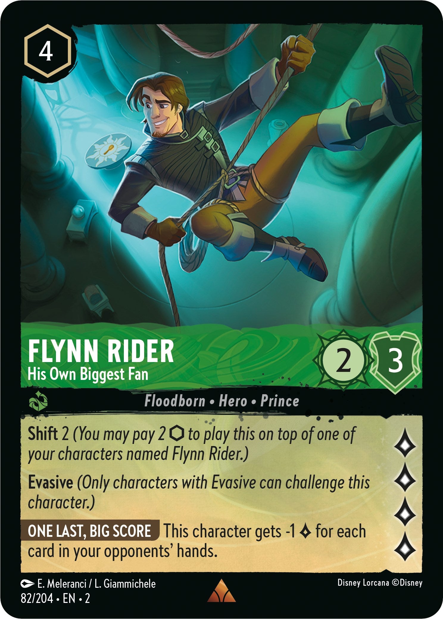 Flynn Rider - His Own Biggest Fan (82/204) [Rise of the Floodborn] | Odin's Place