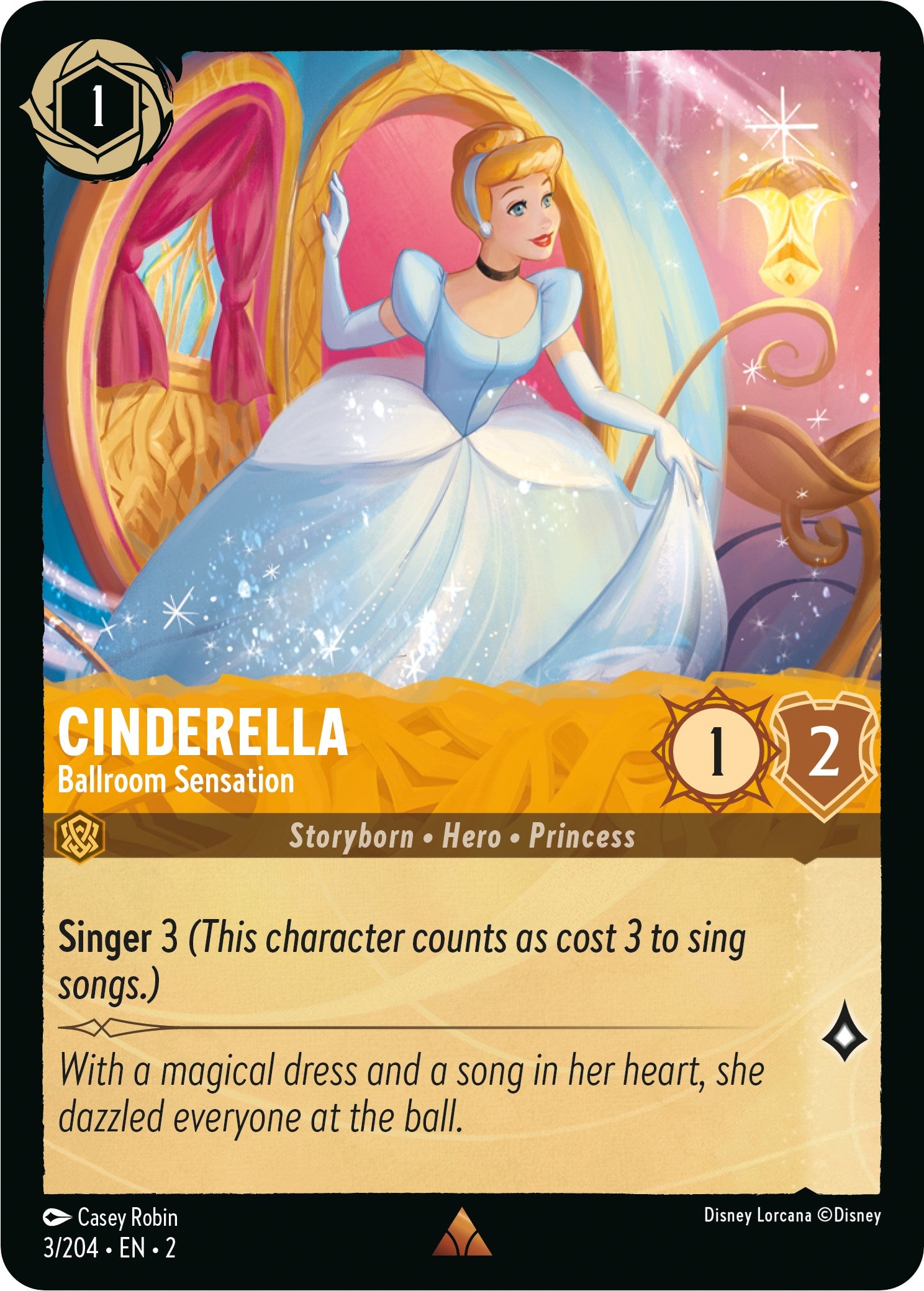 Cinderella - Ballroom Sensation (3/204) [Rise of the Floodborn] | Odin's Place