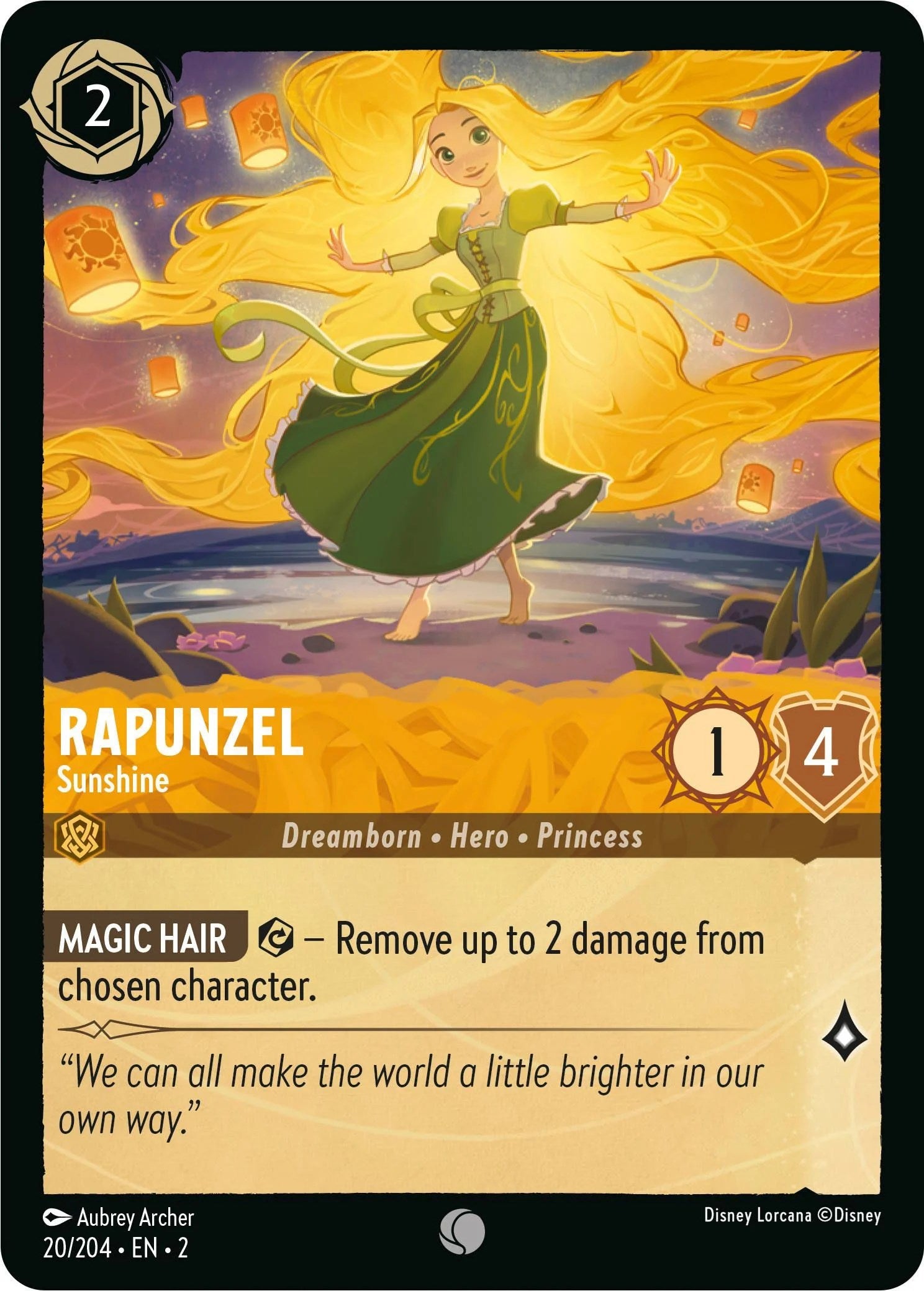Rapunzel - Sunshine (20/204) [Rise of the Floodborn] | Odin's Place