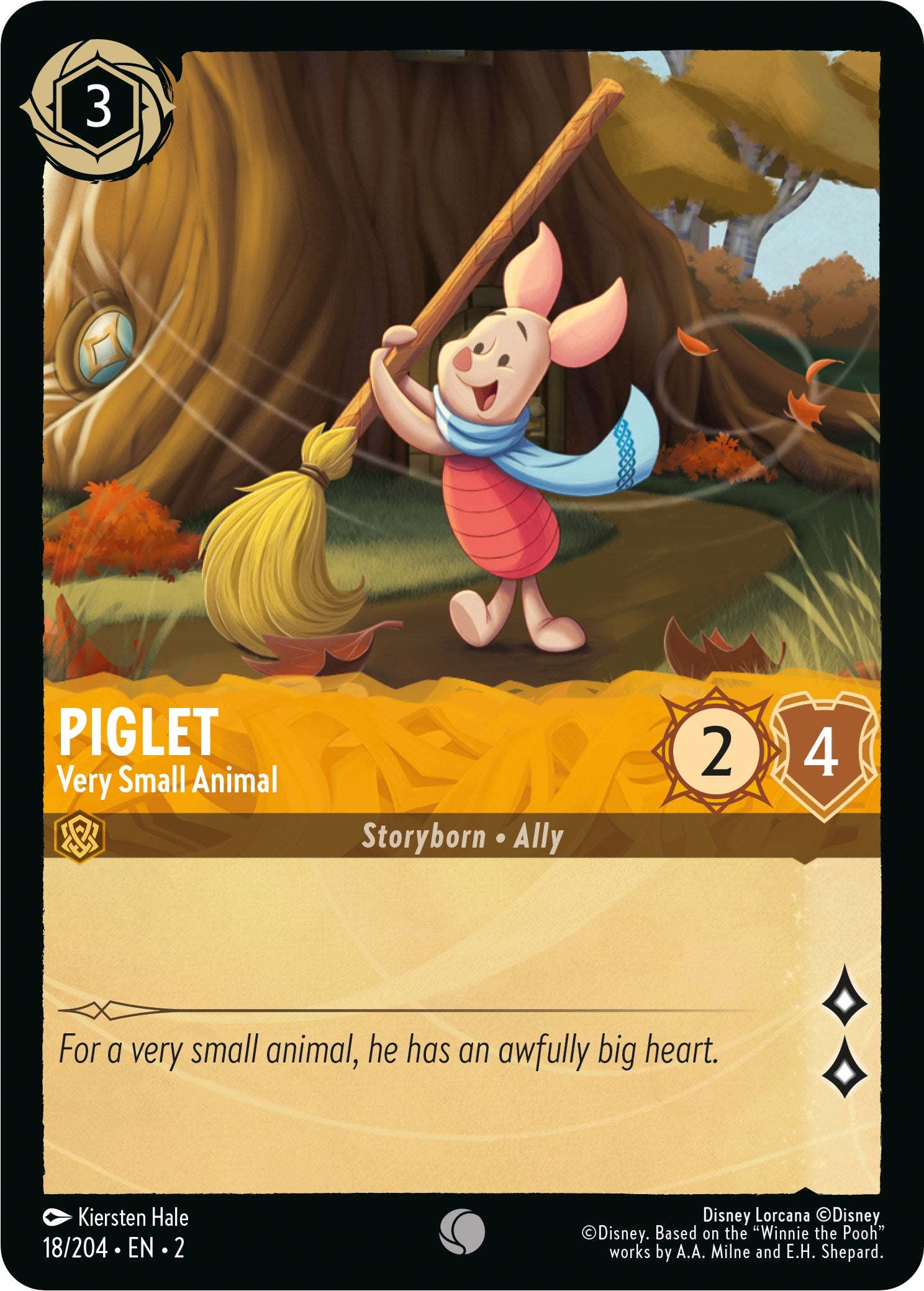 Piglet - Very Small Animal (18/204) [Rise of the Floodborn] | Odin's Place
