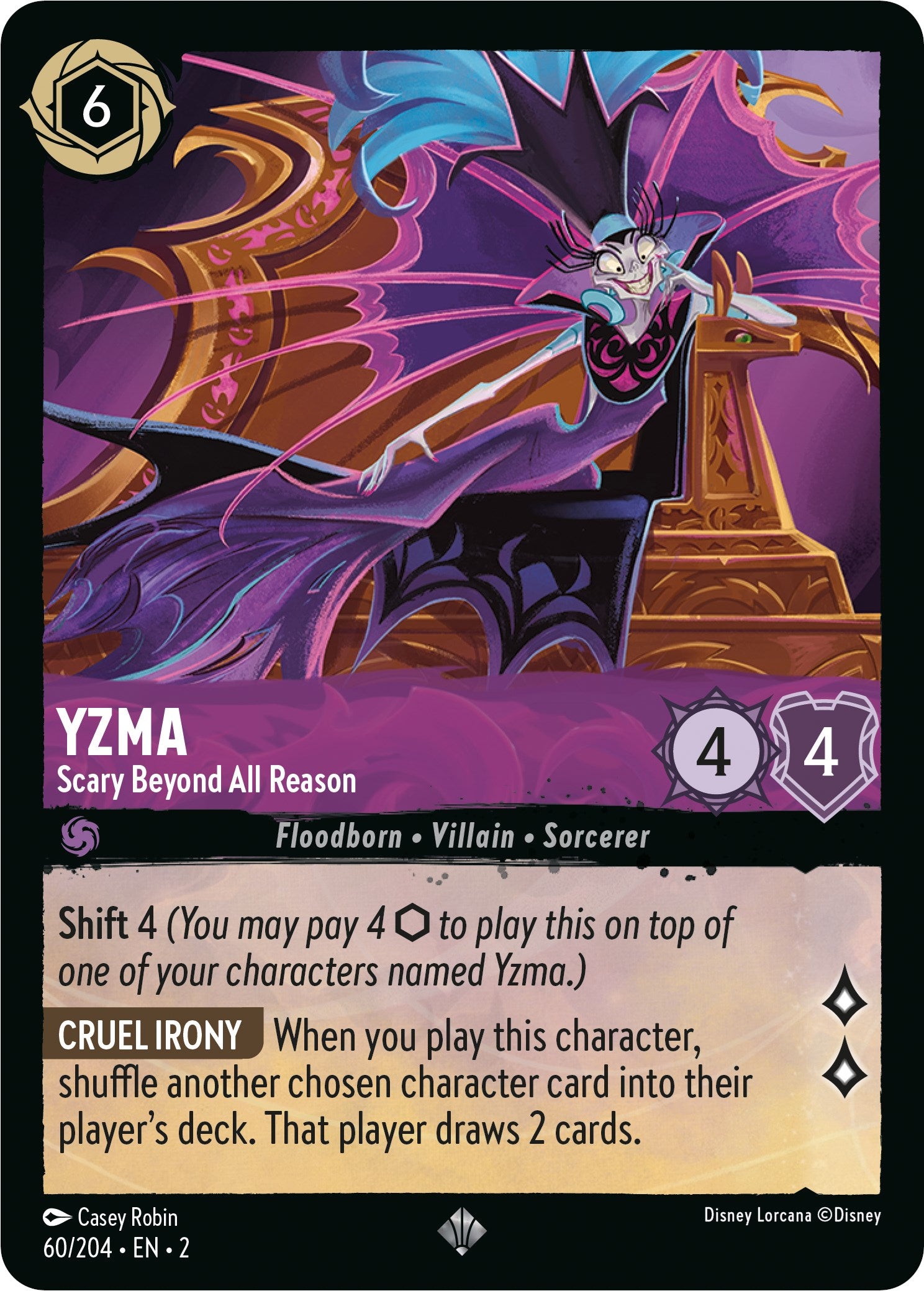 Yzma - Scary Beyond All Reason (60/204) [Rise of the Floodborn] | Odin's Place