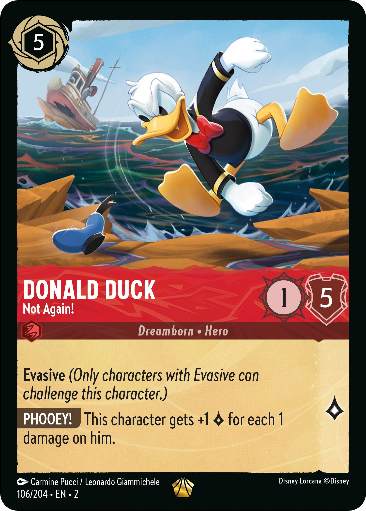 Donald Duck - Not Again! (106/204) [Rise of the Floodborn] | Odin's Place