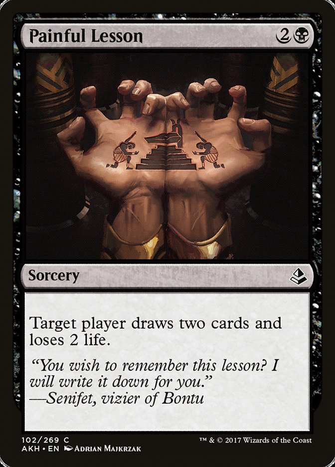 Painful Lesson [Amonkhet] | Dragon's Lair Comics and Fantasy Houston TX