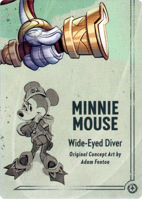Minnie Mouse - Wide-Eyed Diver Puzzle Insert (Bottom Right) [Rise of the Floodborn] | Odin's Place