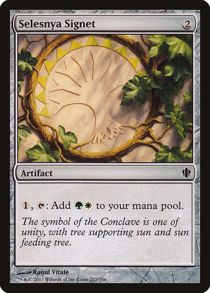 Selesnya Signet [Commander 2013] | Dragon's Lair Comics and Fantasy Houston TX