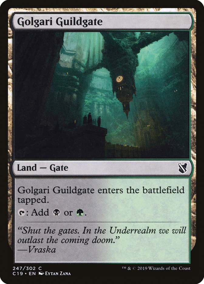 Golgari Guildgate [Commander 2019] | Dragon's Lair Comics and Fantasy Houston TX